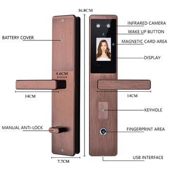 TUYA smart lock / face recognition smart lock / fingerprint lock EF25